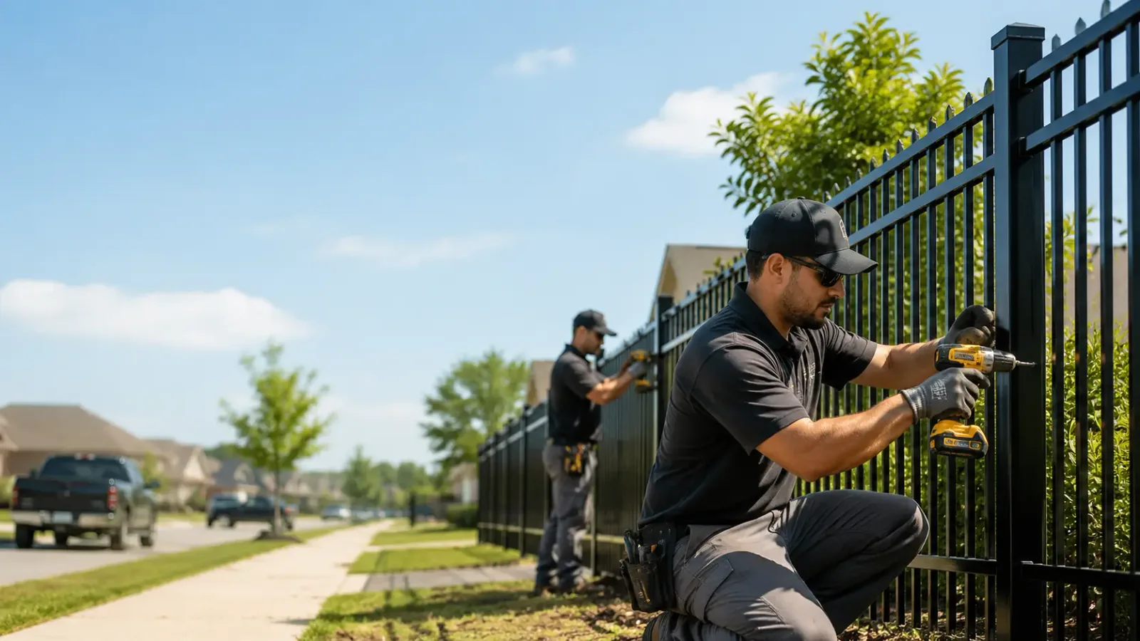 Metal Fence Installation in Hunter, NY